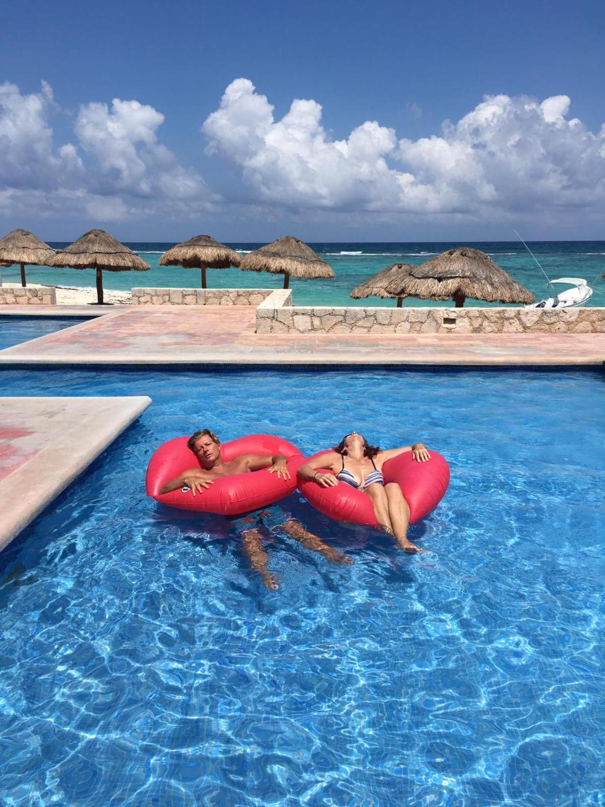 Beachfront Hammock Heaven Akumal Dış mekan fotoğraf