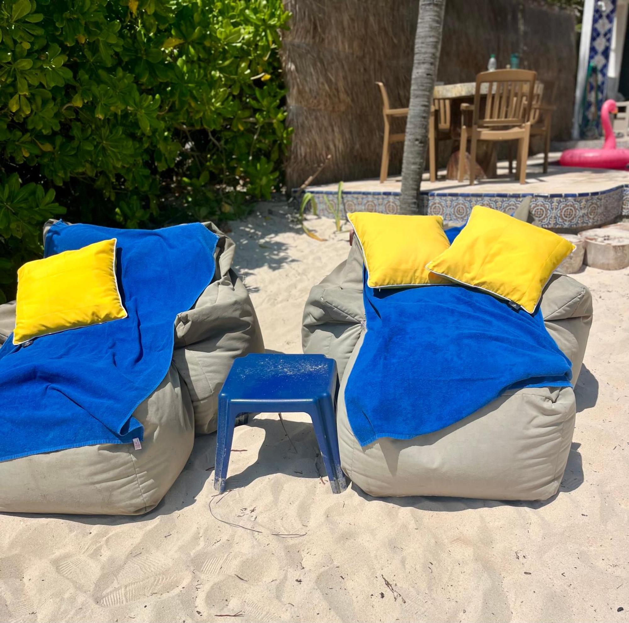 Beachfront Hammock Heaven Akumal Dış mekan fotoğraf